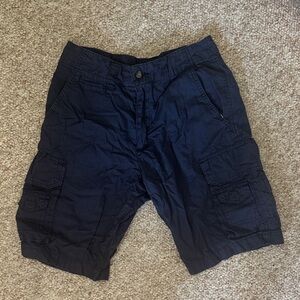 Architect Dark Blue Cargo Shorts
